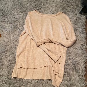 Cream super soft sweater size XS